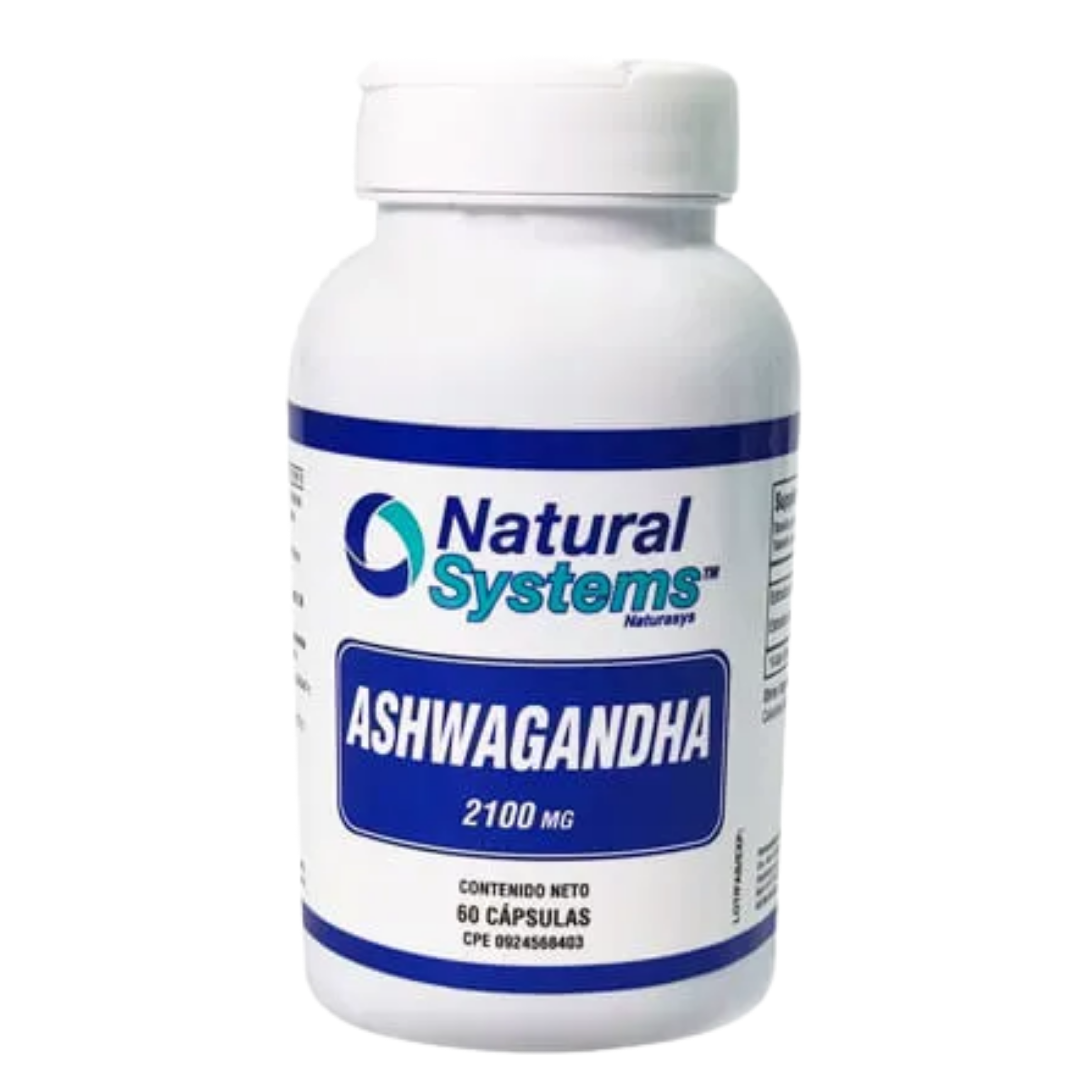 Natural Systems Ashwagandha 60 Capsules DestGlow