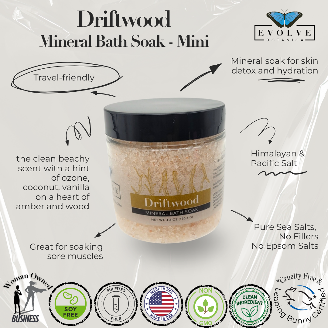 Mineral Soak - Driftwood (Bath Salt) Mini