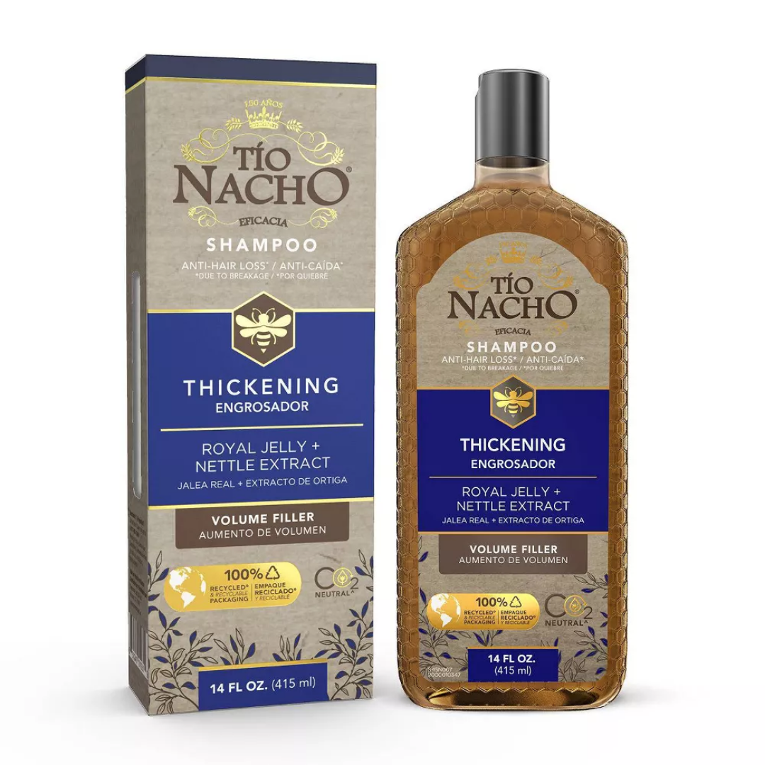 Tío Nacho Thickening Shampoo Royal Jelly + Nettle (14oz) DestGlow