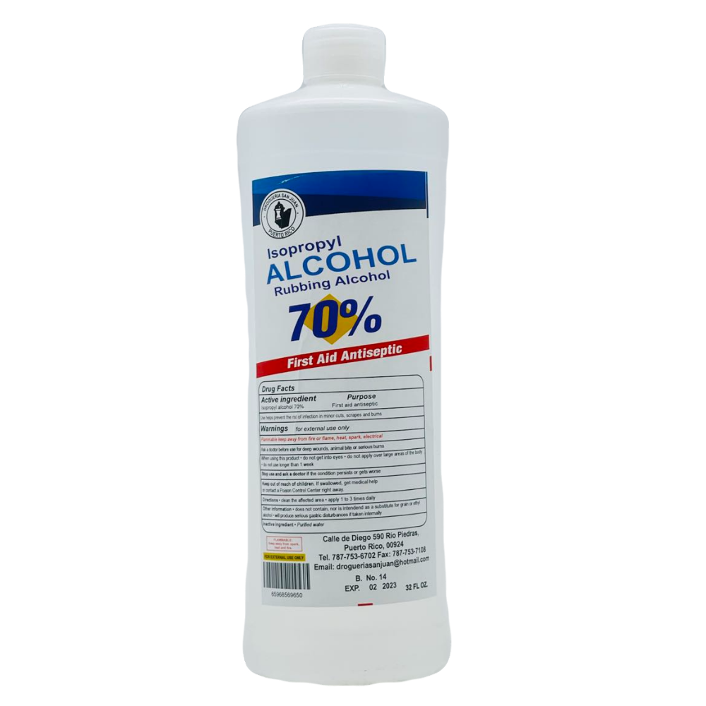 DSJ Alcohol Isopropyl 70% (32oz) DestGlow