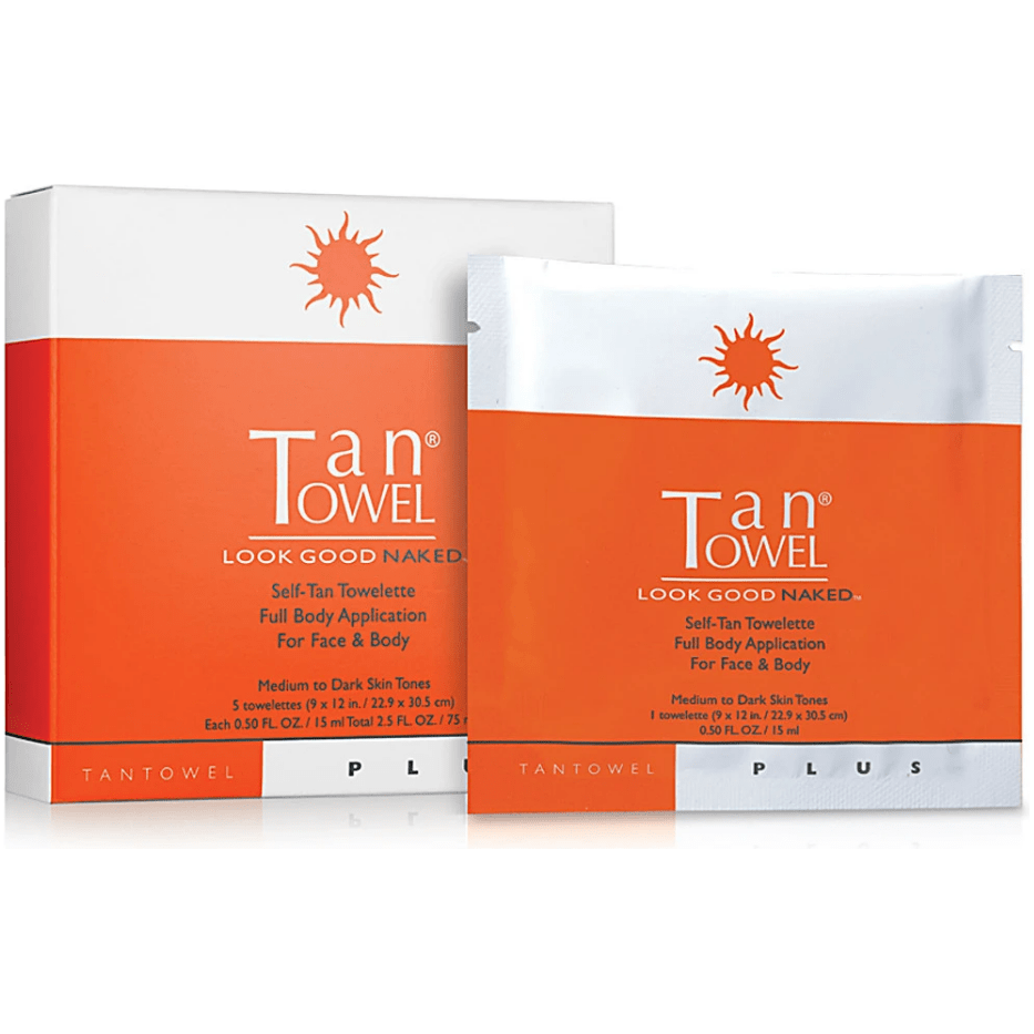 Tan Towel Plus Full Body Self-Tan Towelette - 5 Pack by Pasteur Pharmacy