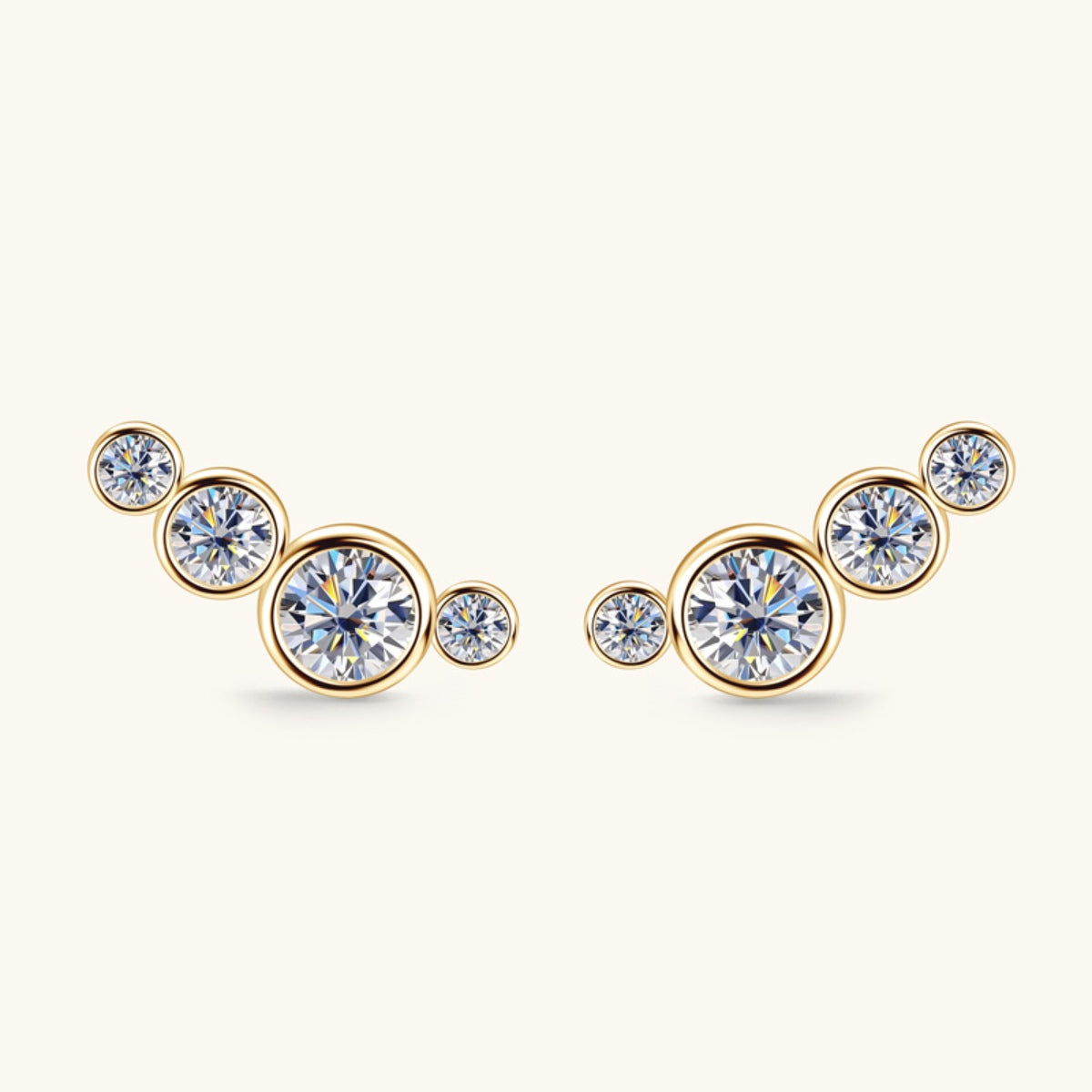 Sparkala™ Pure Sterling Silver Stud Earrings by Sparkala