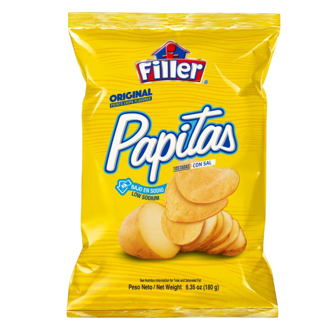 Filler Papas Regular Potato Chips (6.35oz) DestGlow