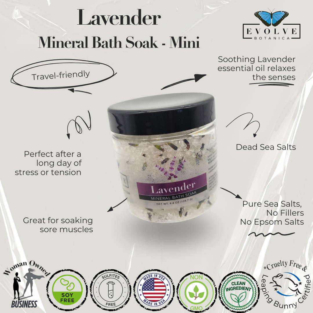 Mineral Soak - Lavender Spa (Bath Salt) Mini