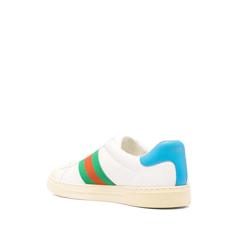 Gucci White Trainers - Low-Tops Men by Luosophy