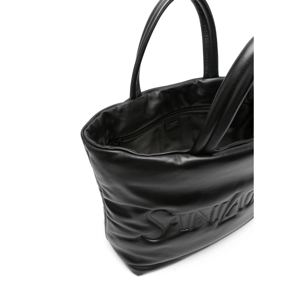 Saint Laurent Black Tote Bags Women by Luosophy