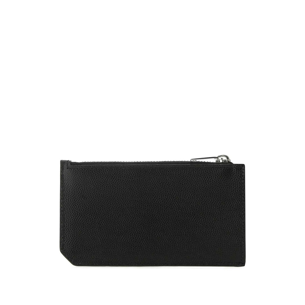 Saint Laurent Black Wallets & Cardholders Men by Luosophy