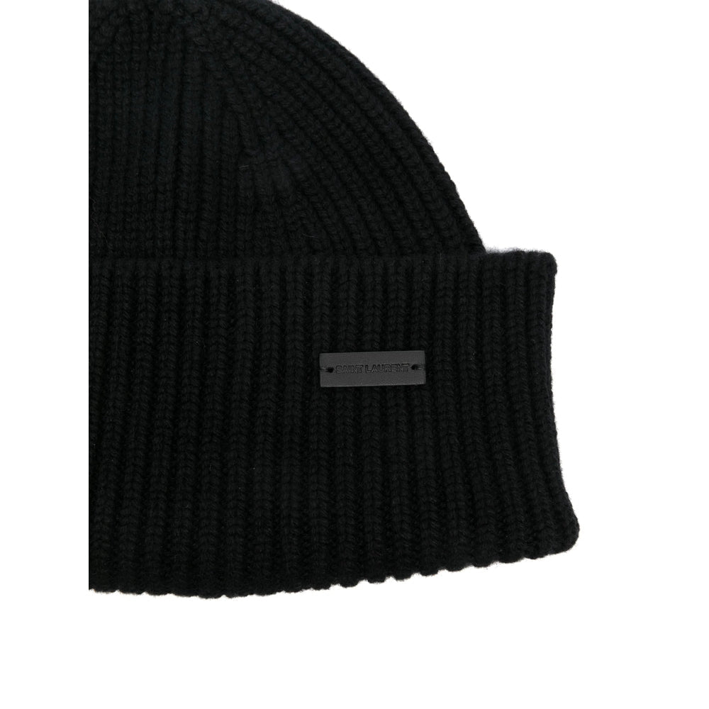 Saint Laurent Black Hats Men by Luosophy