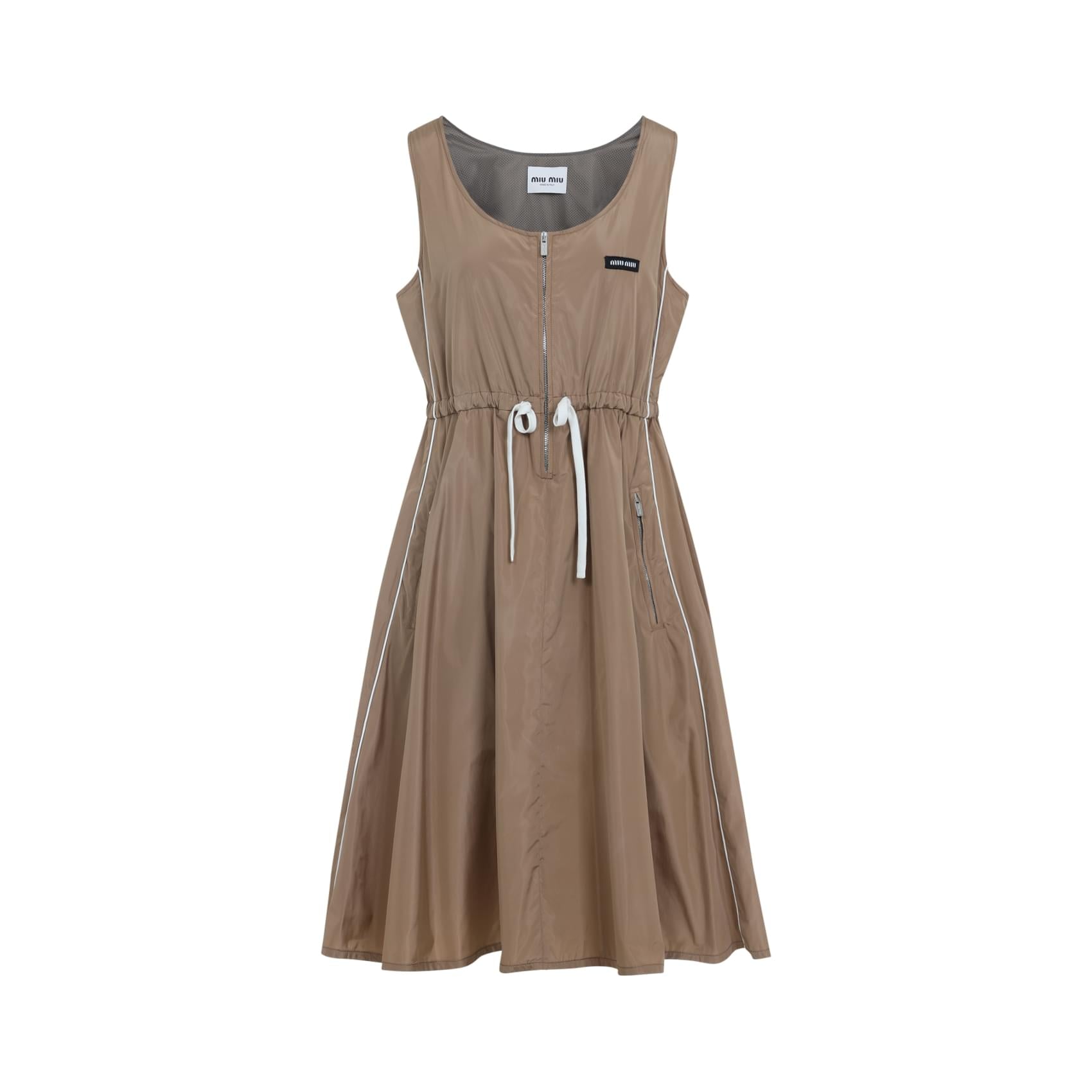 Miu Miu Mini Silk Dress Women DestGlow
