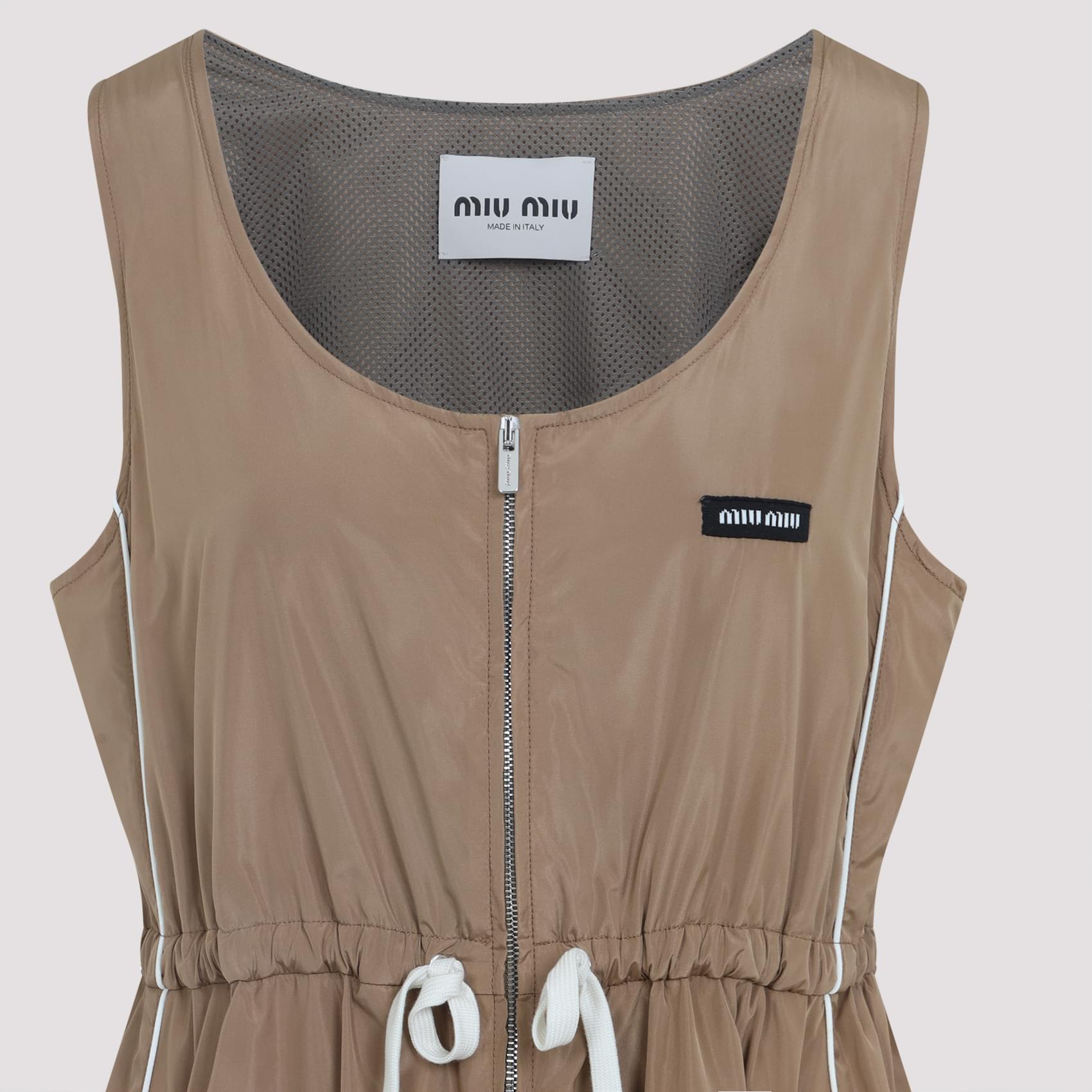 Miu Miu Mini Silk Dress Women DestGlow