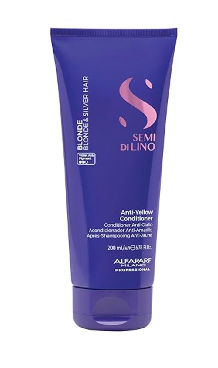 Alfaparf Semi Di Lino Blonde Anti-Yellow Conditioner, 6.76 oz