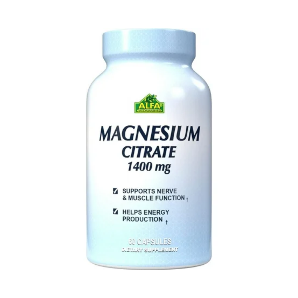 Alfa Magnesium Citrate (1400 mg 60ct) by Farmacias Savia