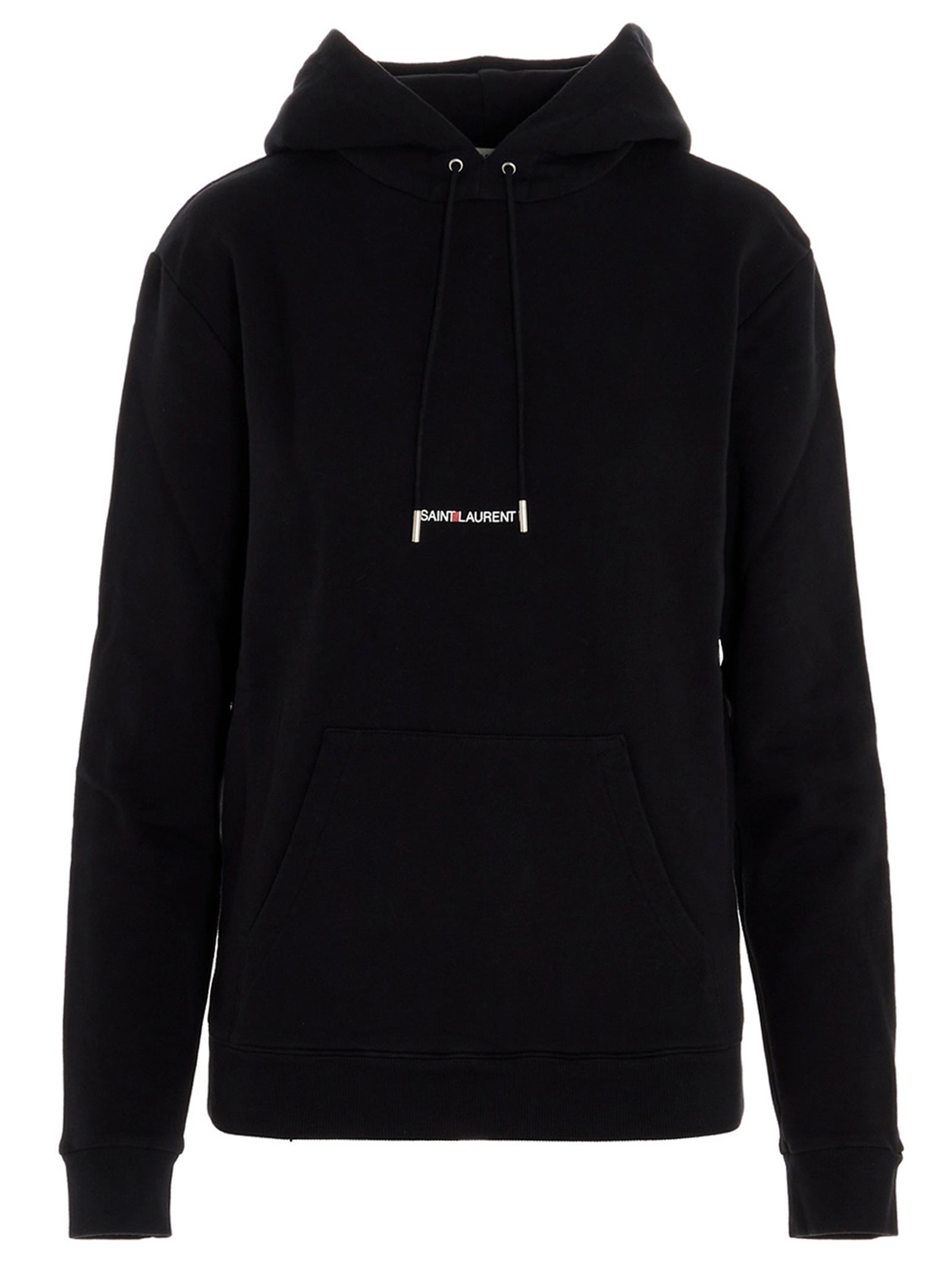 Saint Laurent Women Logo Print Hoodie DestGlow