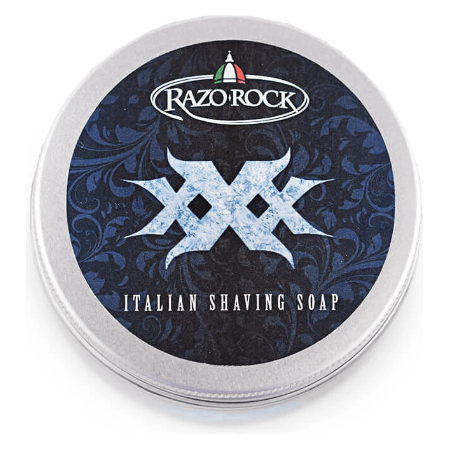 RazoRock XXX Italian Shaving Soap Glass Jar 250ml by Pasteur Pharmacy