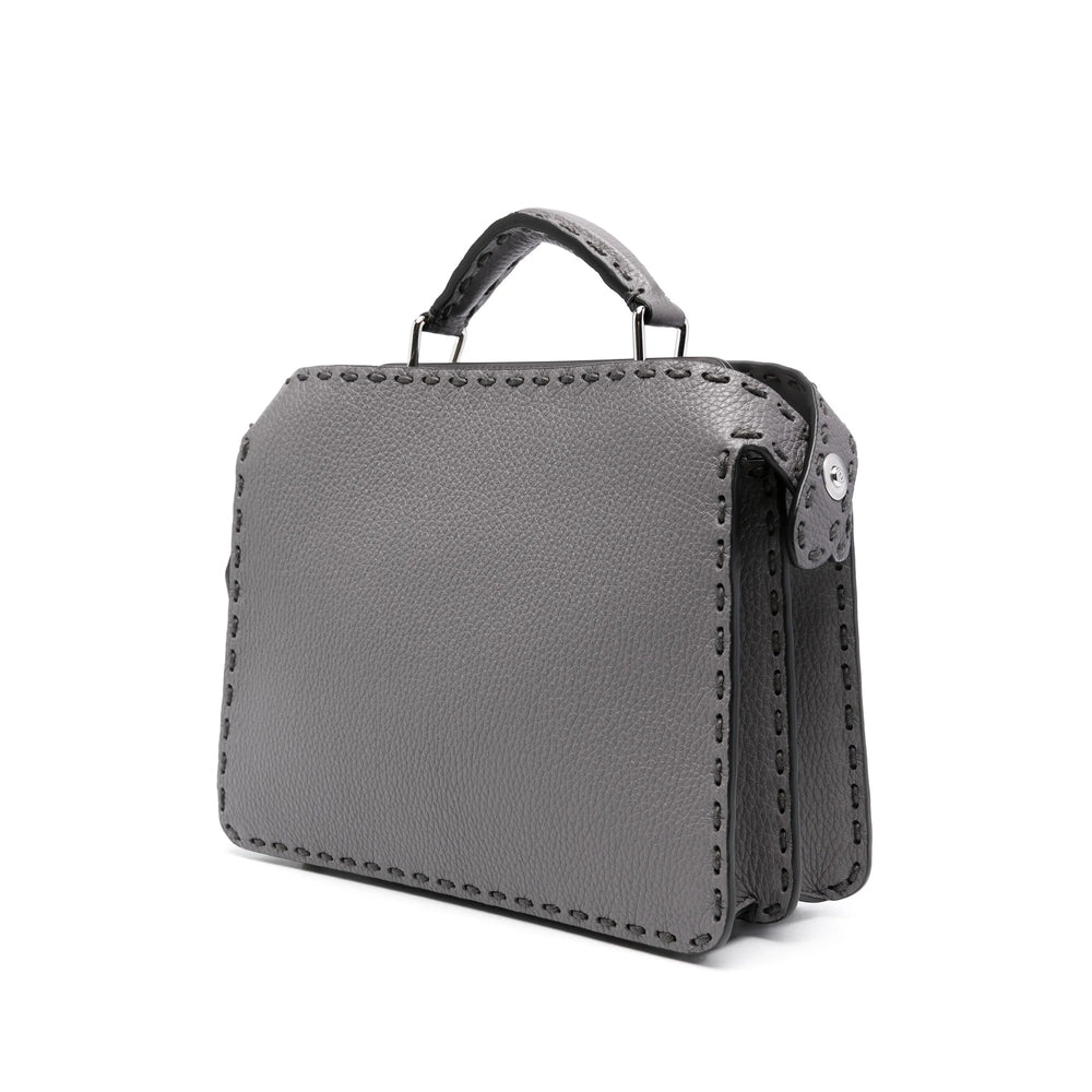 Fendi Grey Shoulder Bags Men by Luosophy