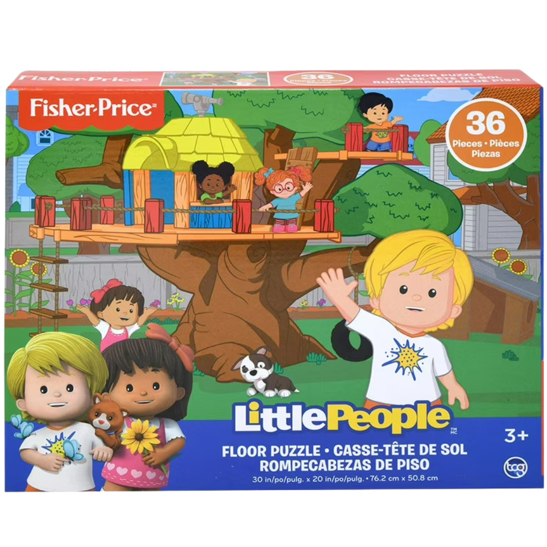 Fisher-Price Little People 36-Piece Floor Puzzle (3Y+) DestGlow