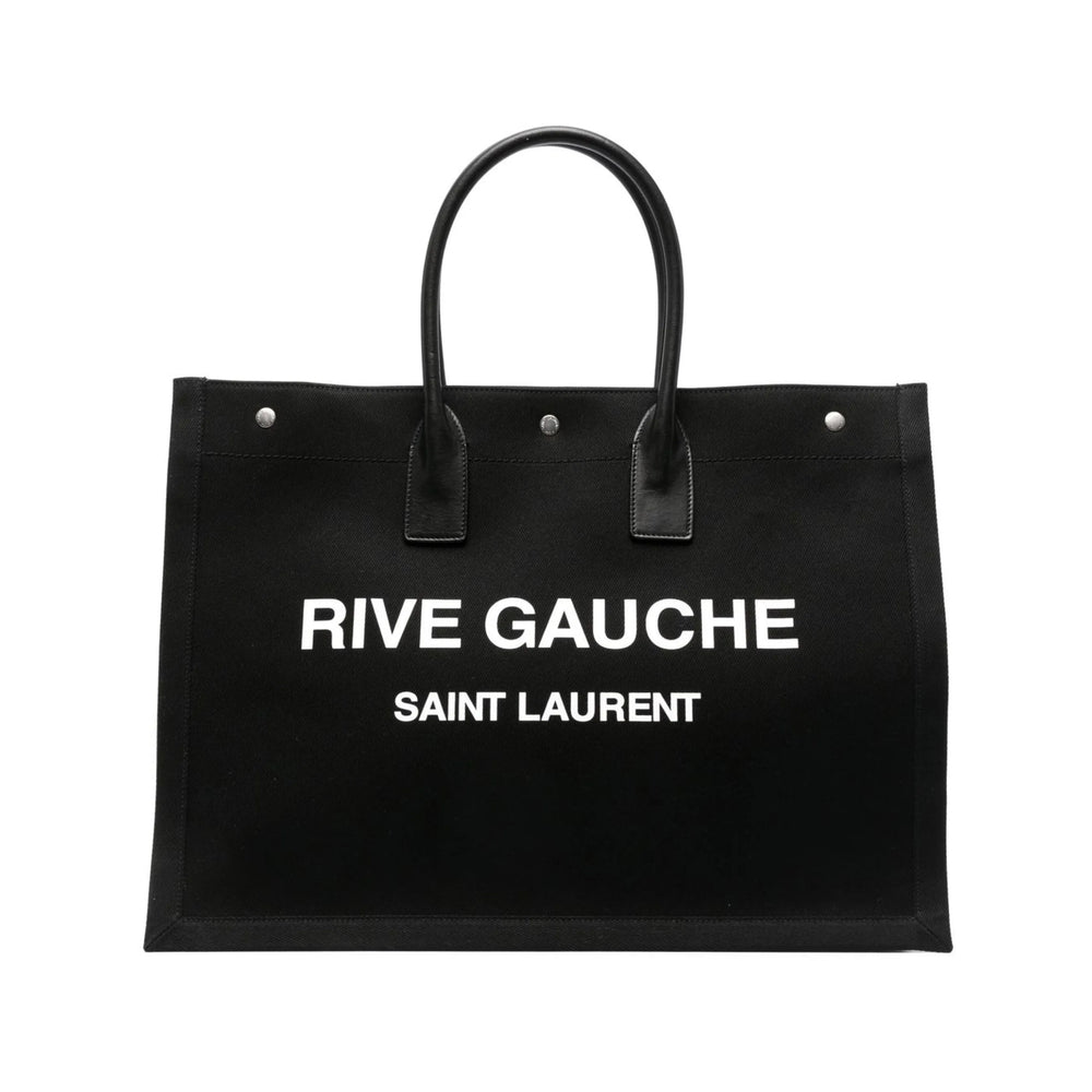Saint Laurent Black Tote Bags Men by Luosophy
