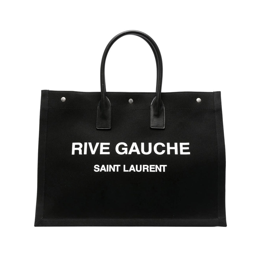 Saint Laurent Black Tote Bags Men by Luosophy