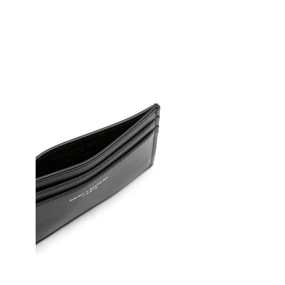 Saint Laurent Black Wallets & Cardholders Men by Luosophy