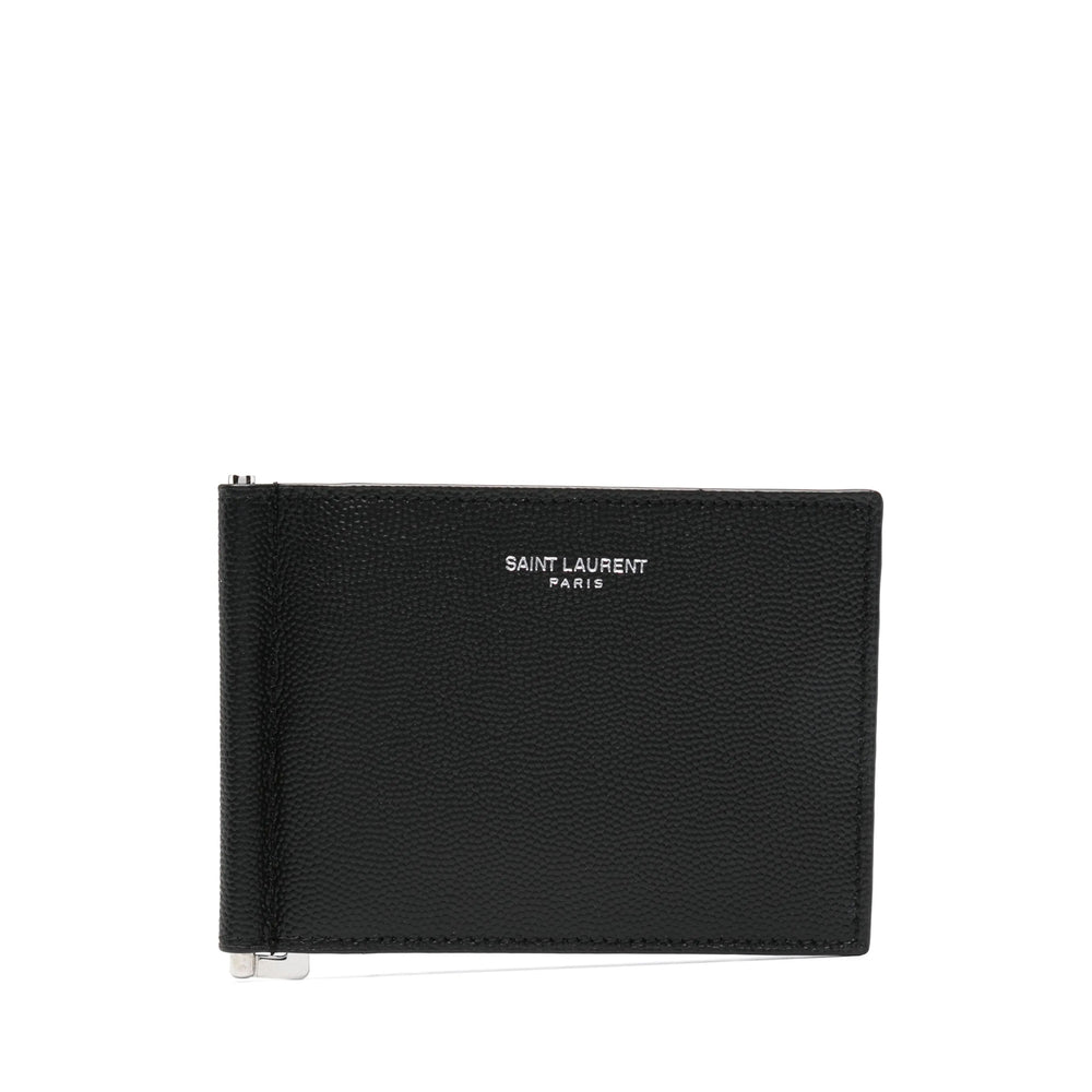 Saint Laurent Black Wallets & Cardholders Men by Luosophy