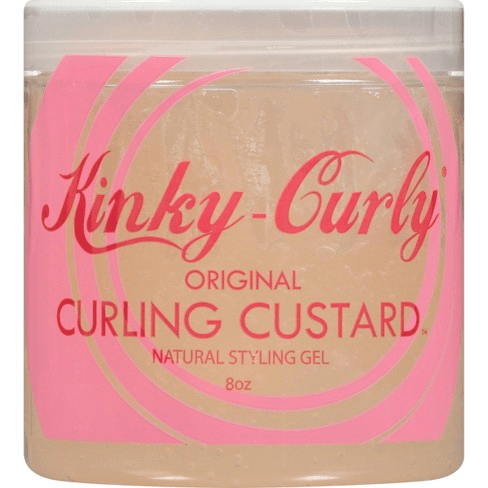 Kinky Curly Curling Custard Gel 8 Oz by Pasteur Pharmacy