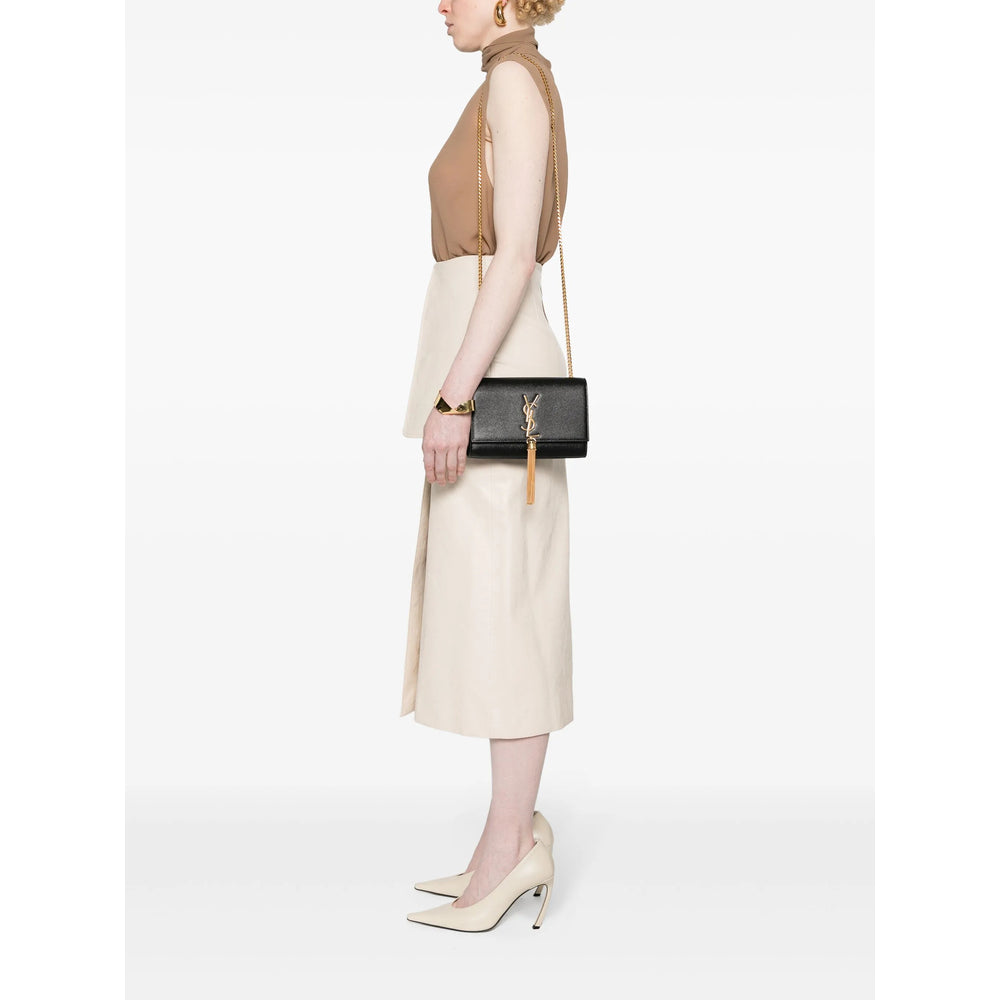 Saint Laurent Black Shoulder Bags Women by Luosophy