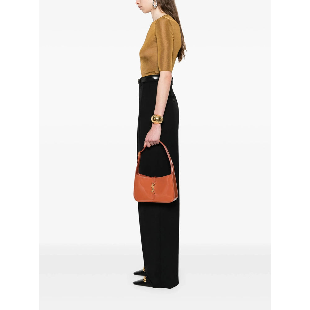 Saint Laurent Brown Shoulder Bags Women by Luosophy