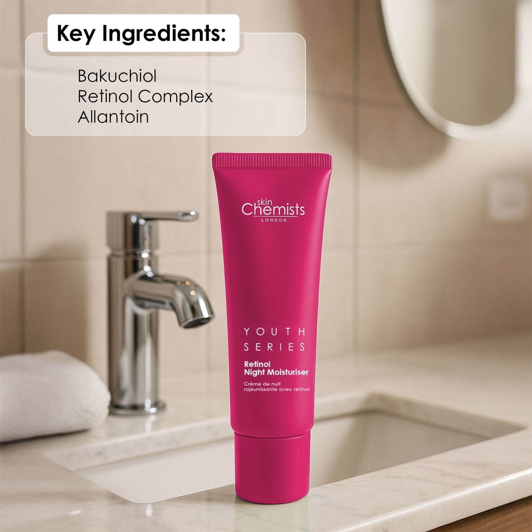 Retinol Bakuchiol Night Moisturiser 50ml
