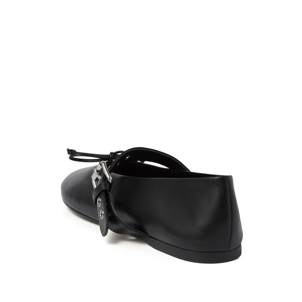 Miu Miu Black Ballet Flats Women by Luosophy