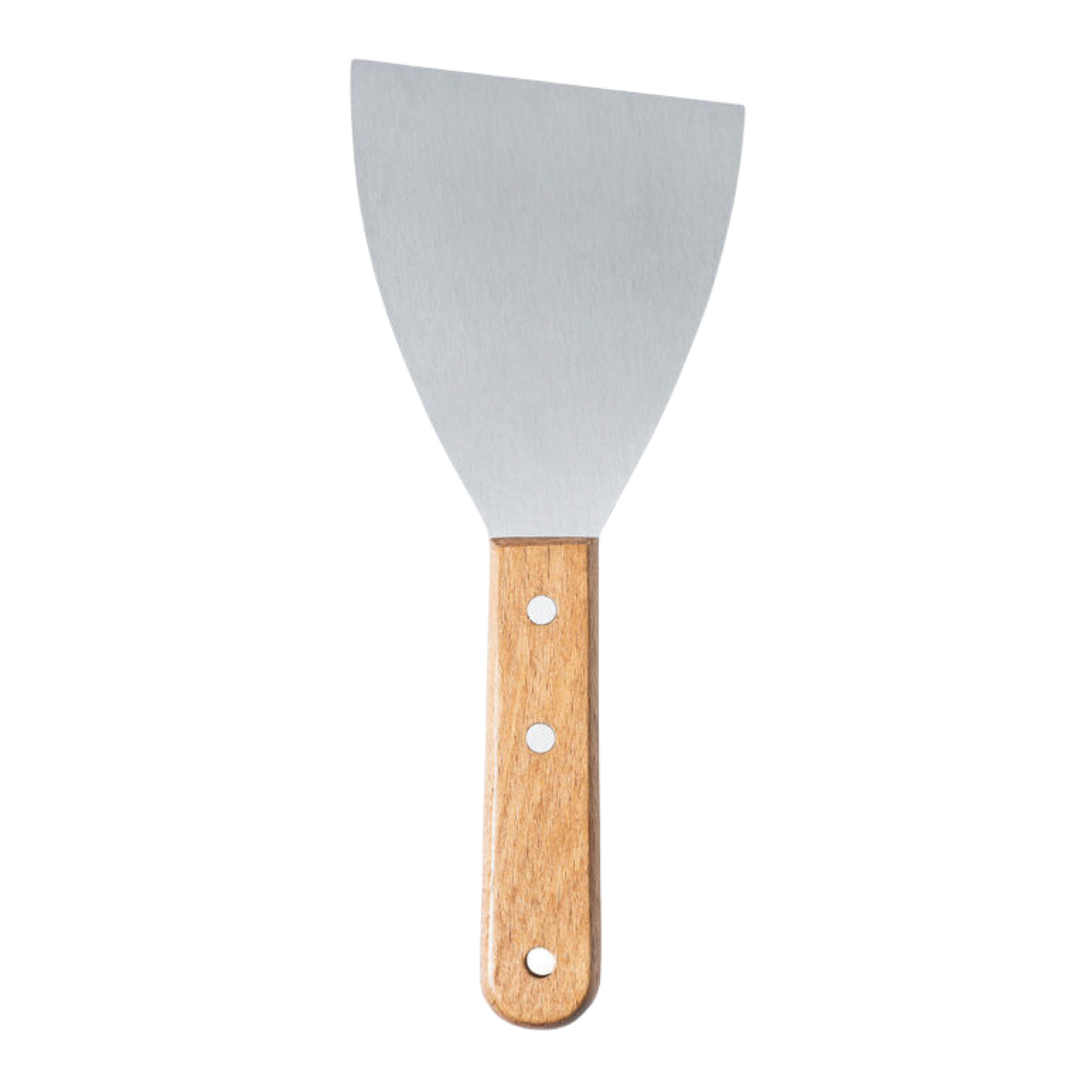 Stainless Steel Turner Spatula Wooden Handle DestGlow