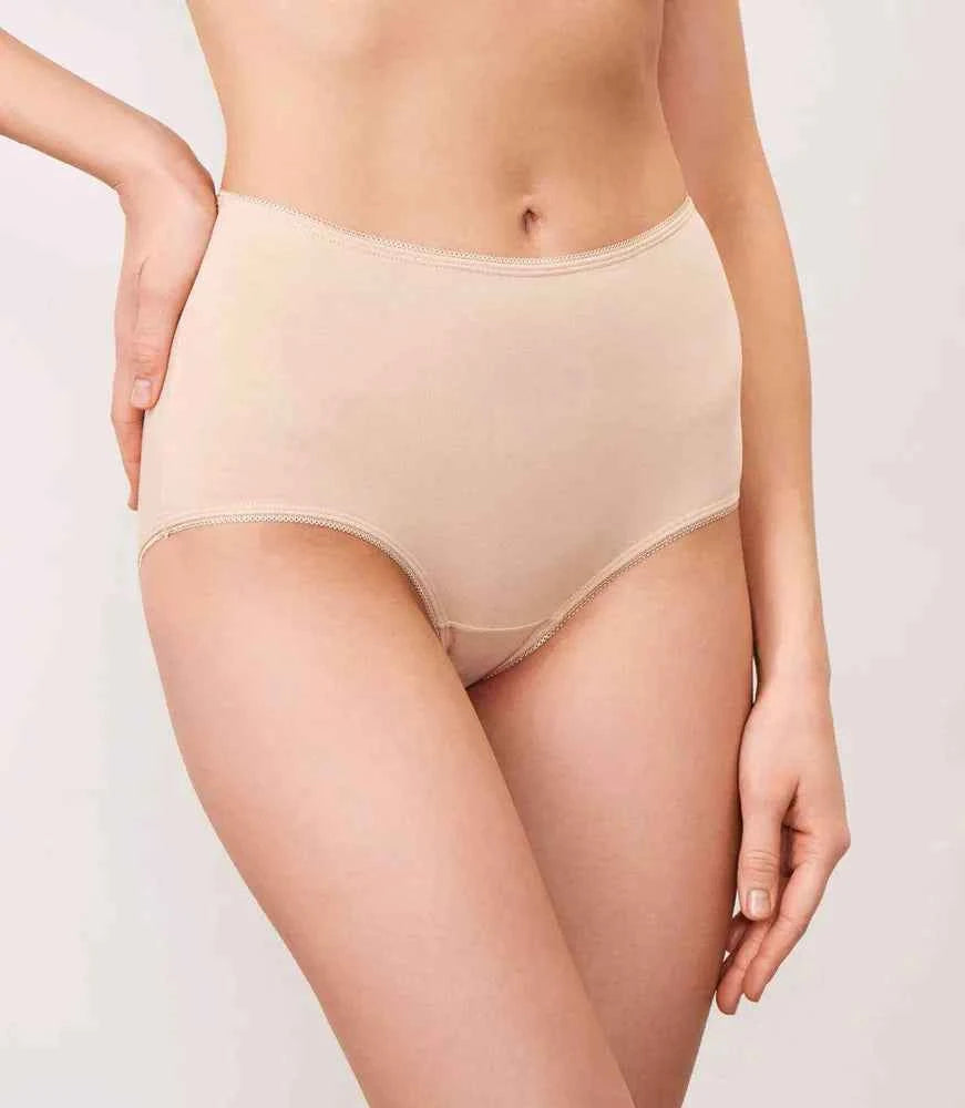 Cotton Panties Milavitsa 265410 - High-Waisted Slip