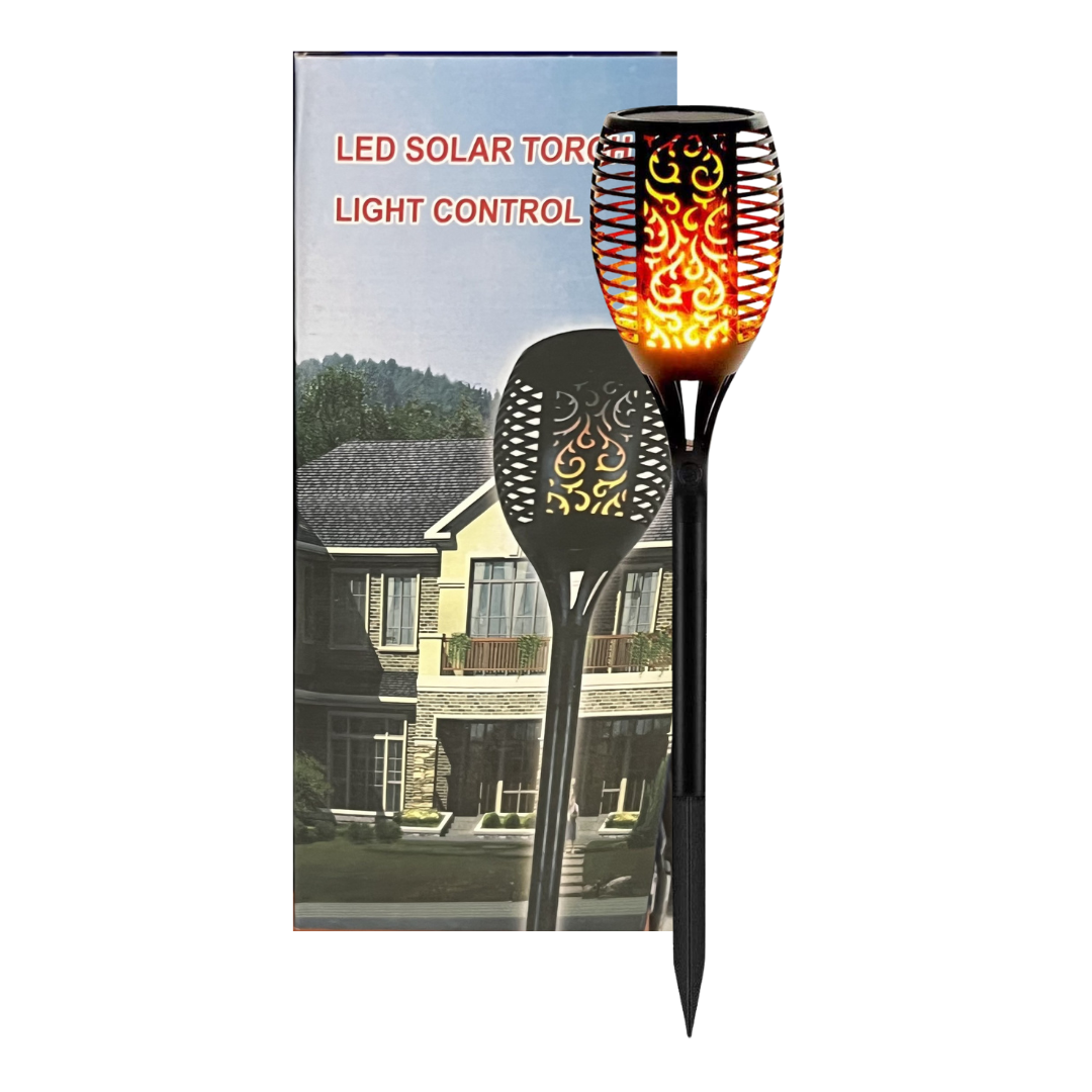 LED Solar Torch Light Outdoor Garden Lamp DestGlow