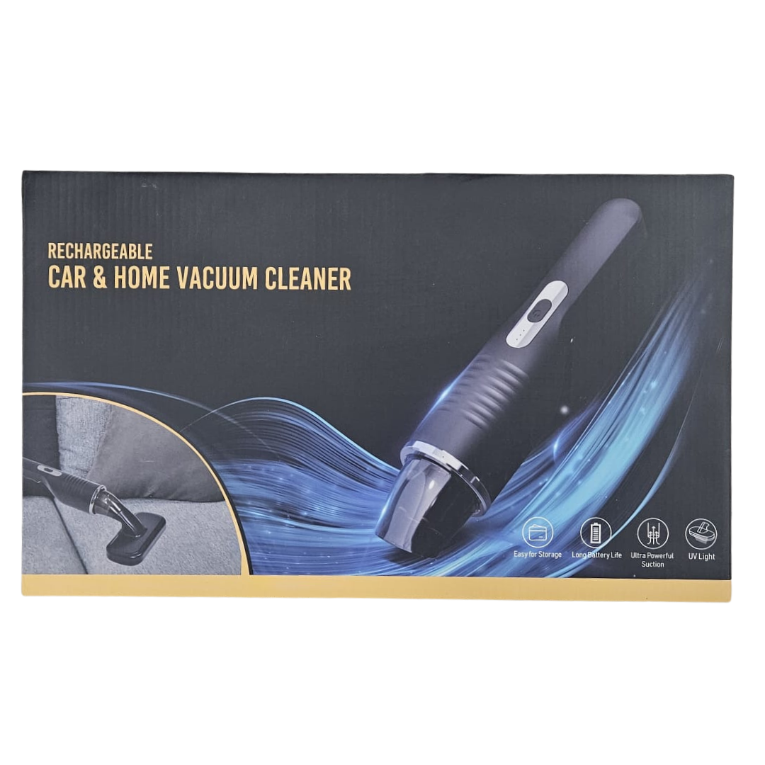 Portable Rechargeable Handheld Vacuum Cleaner for Car & Home DestGlow