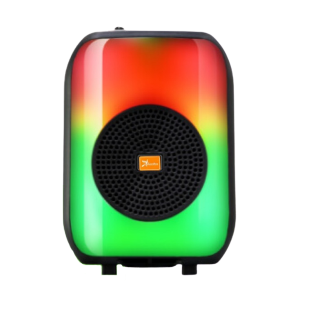 HB-658 6.5" Portable Bluetooth Speaker RGB Lights DestGlow