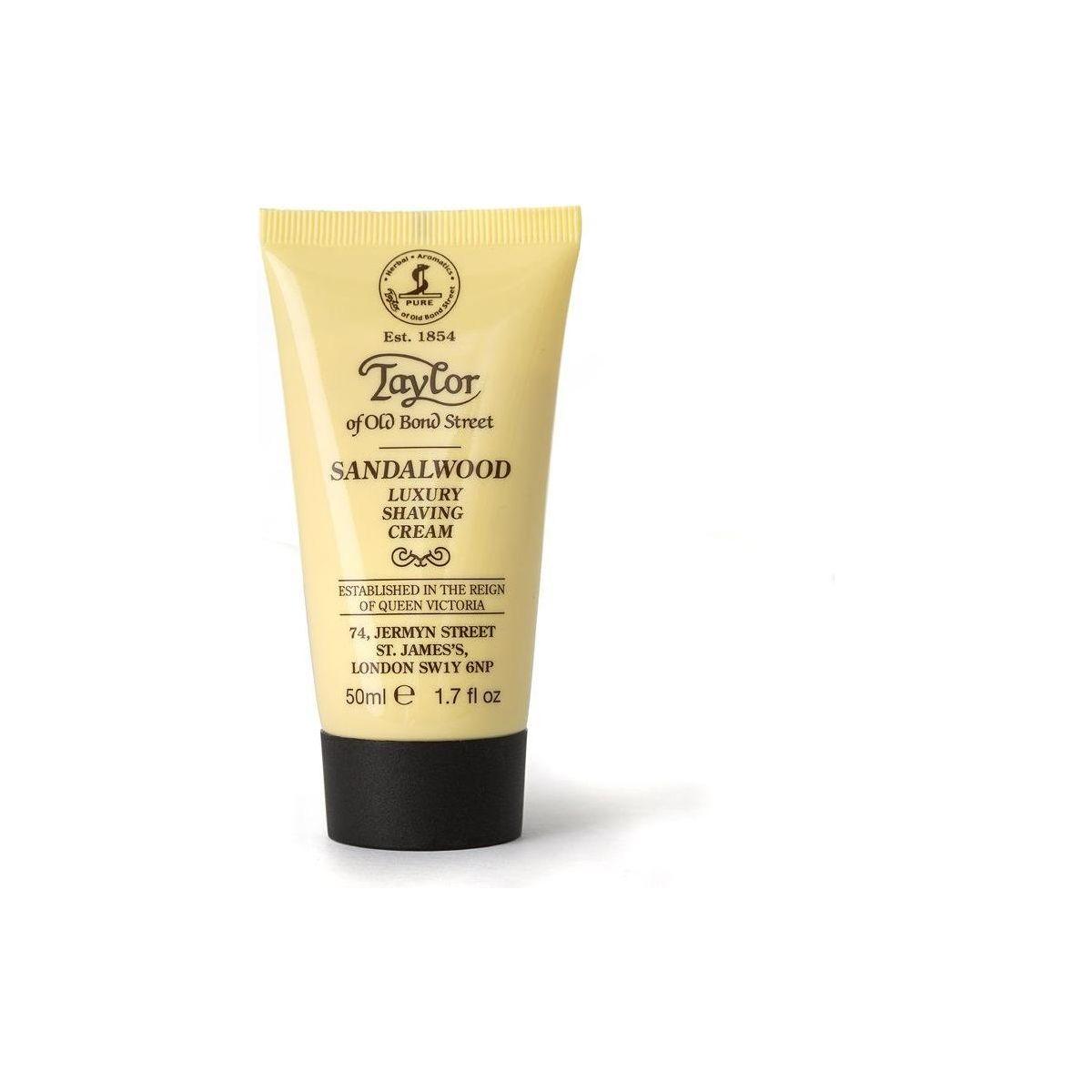 Taylor Of Old Bond Street Sandalwood Shaving Cream Travel Tube 1.7 Oz by Pasteur Pharmacy