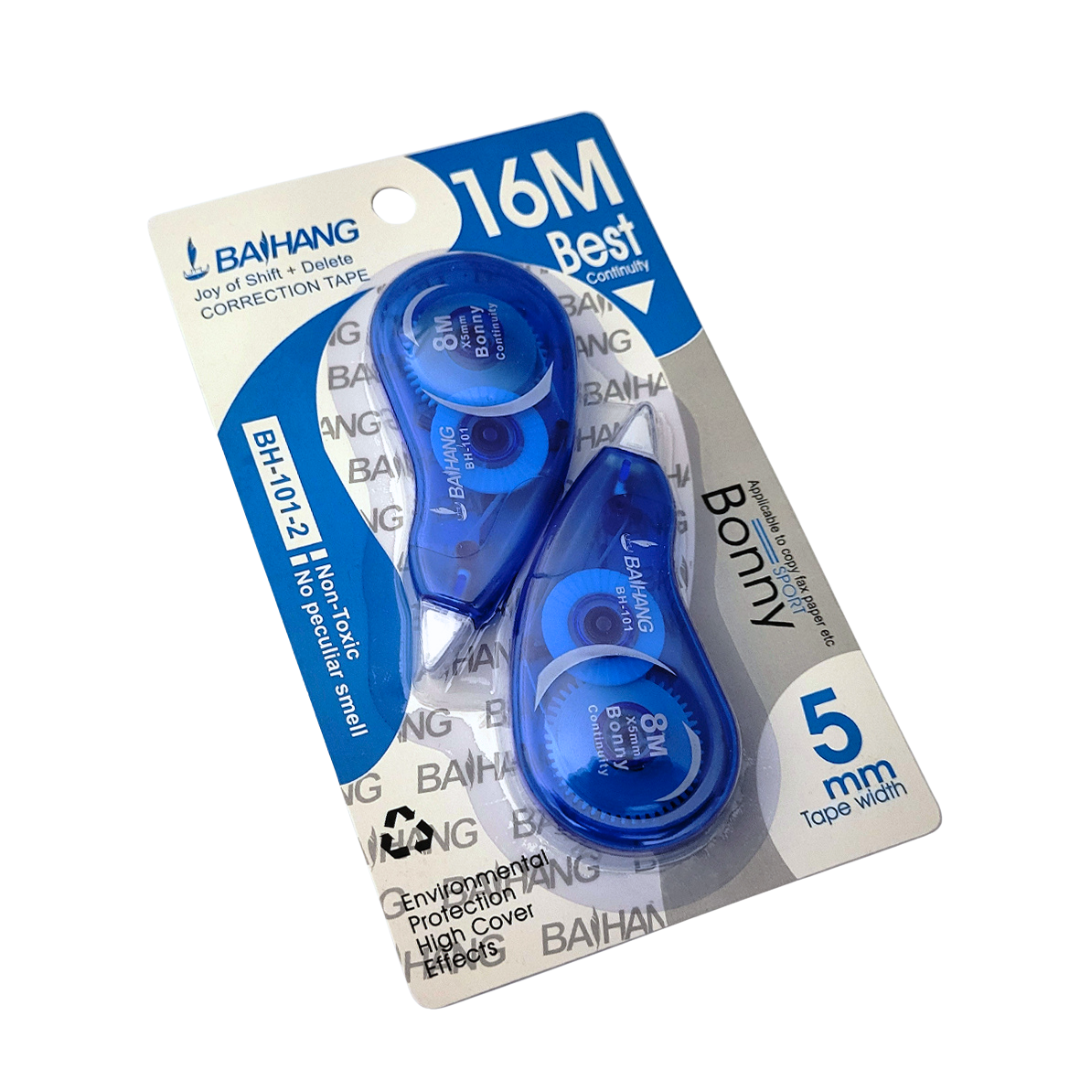 Baihang Bonny Correction Tape 5mm x 16M (2ct) DestGlow