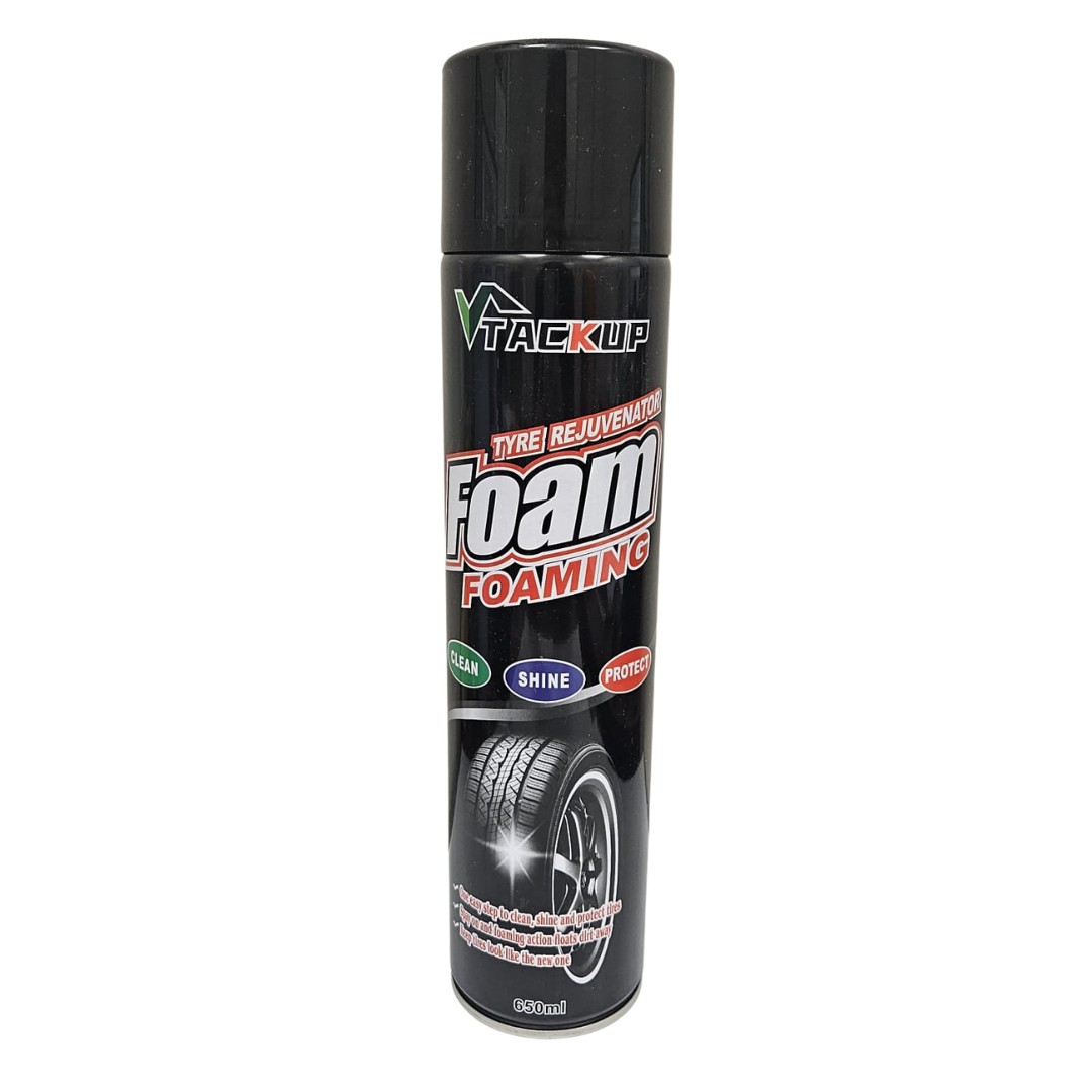 Tack Up Tyre Rejuvenator Foaming Cleaner & Protector (22oz) DestGlow