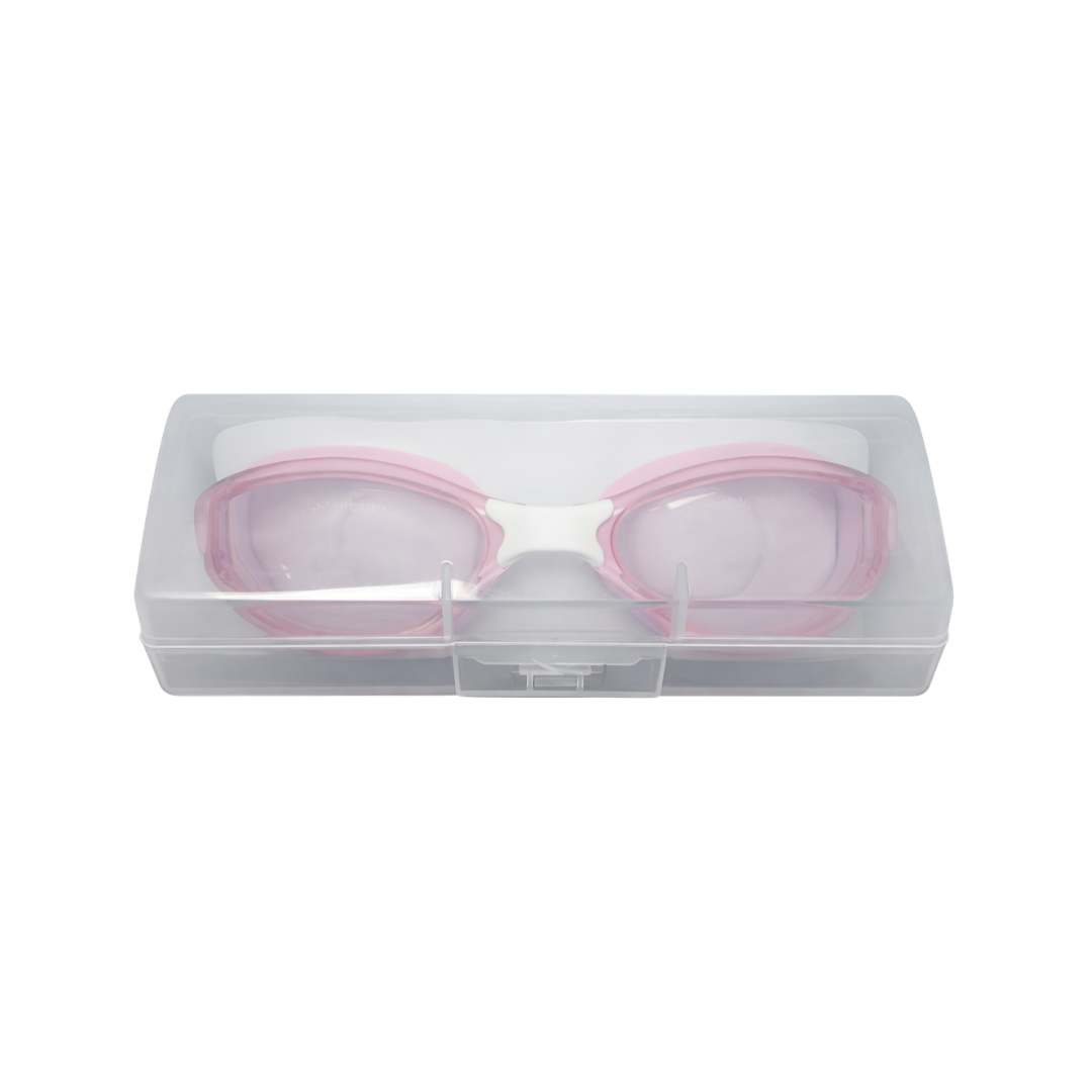 Kids Swimming Goggles with Hard Protective Case Pink (1 unit) DestGlow