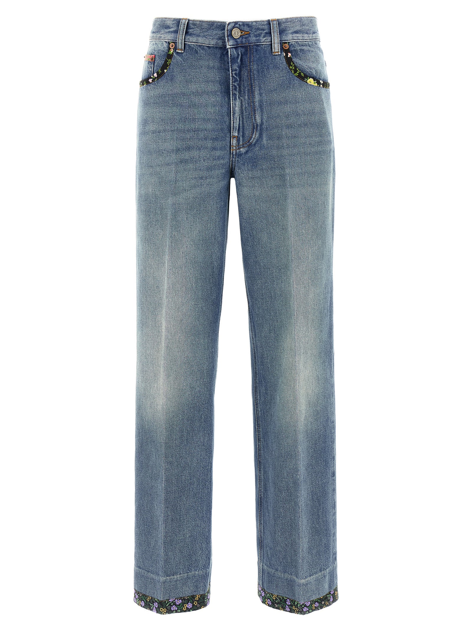 Valentino Garavani Women Valentino Garavani Floral Jeans by Luosophy