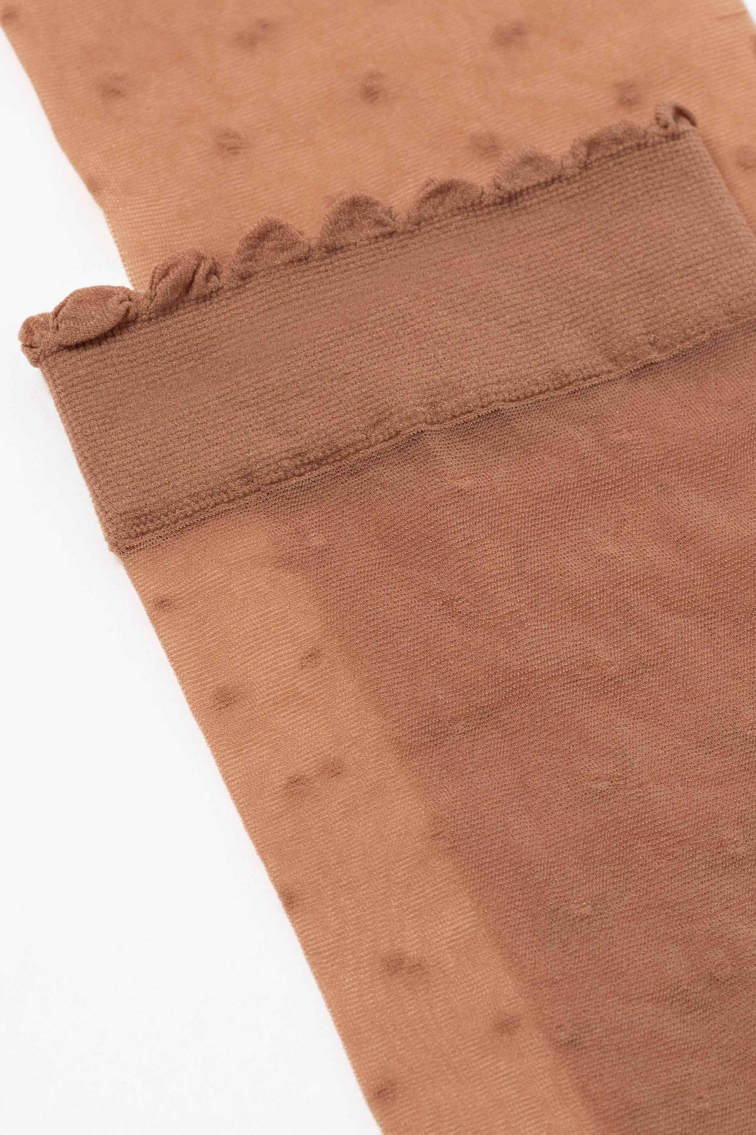 Socks Conte Fantasy - Polka Dot With a Cuff