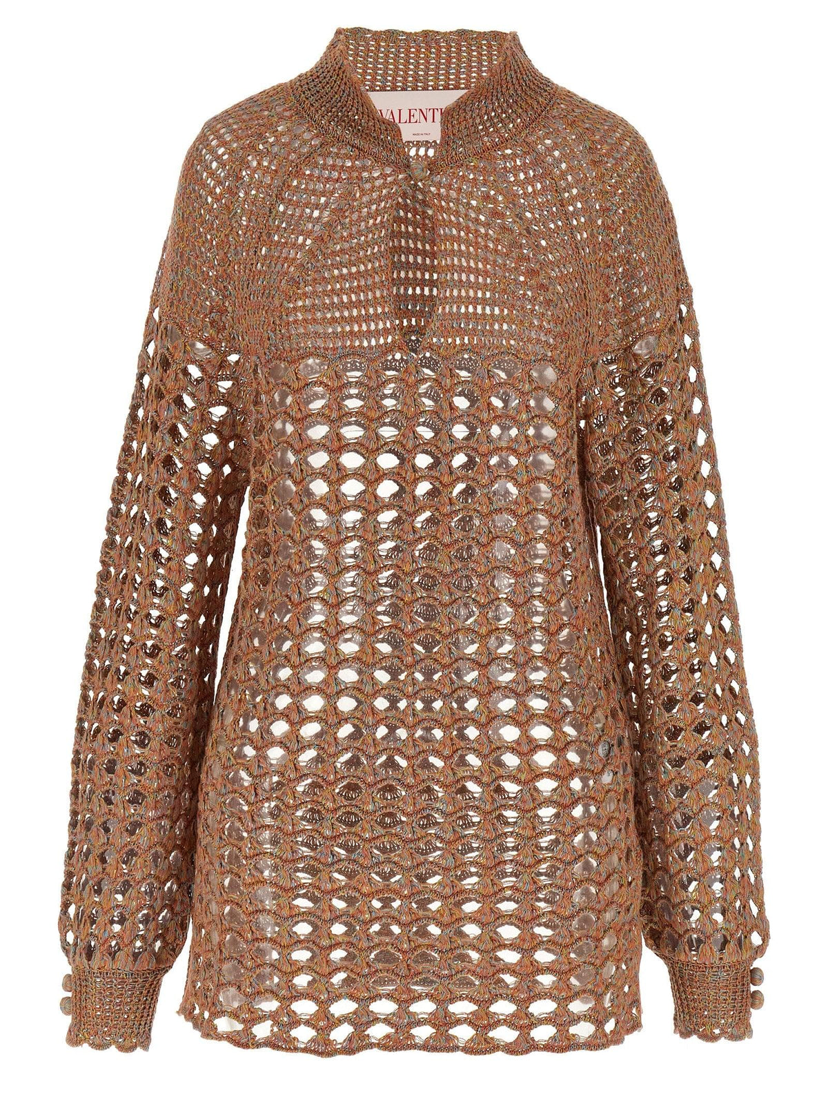 Valentino Garavani Women Openwork Sweater DestGlow