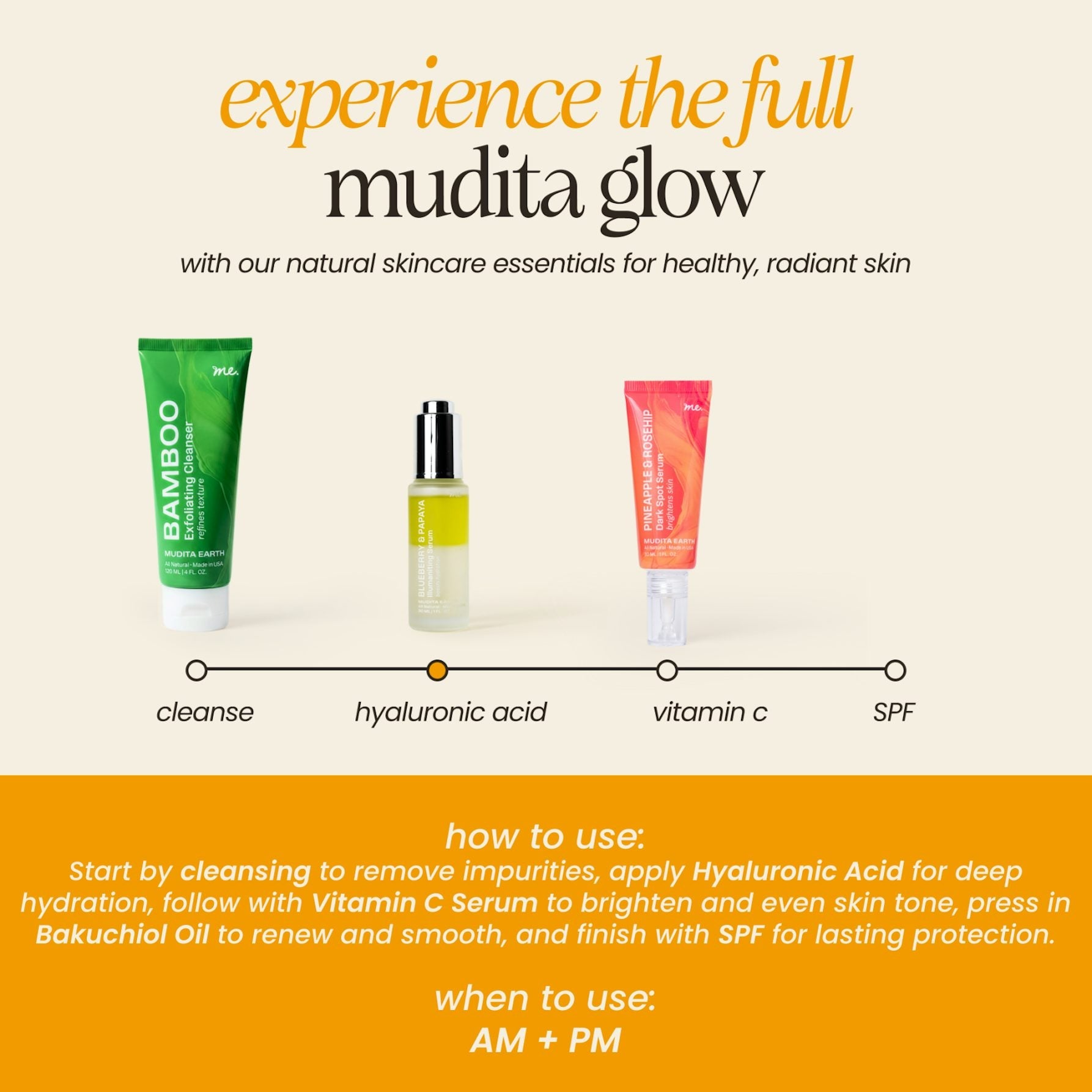 Blueberry & Papaya Illuminating Serum by Mudita Earth