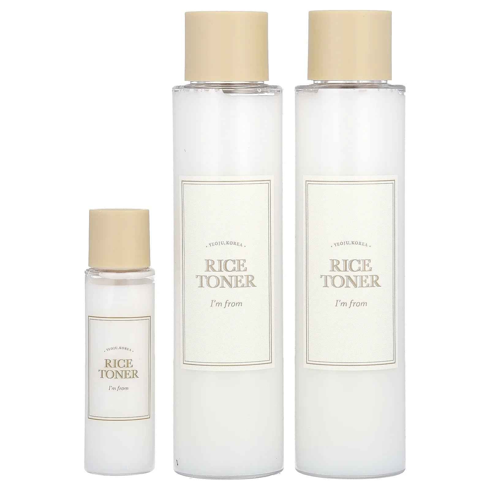 Rice Toner Special Set, 3 Pieces by Korean Skin Care