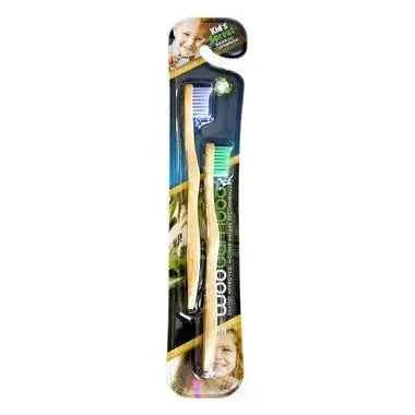 Woobamboo Super Soft Bamboo Sprout Kids Toothbrush 2-Pack