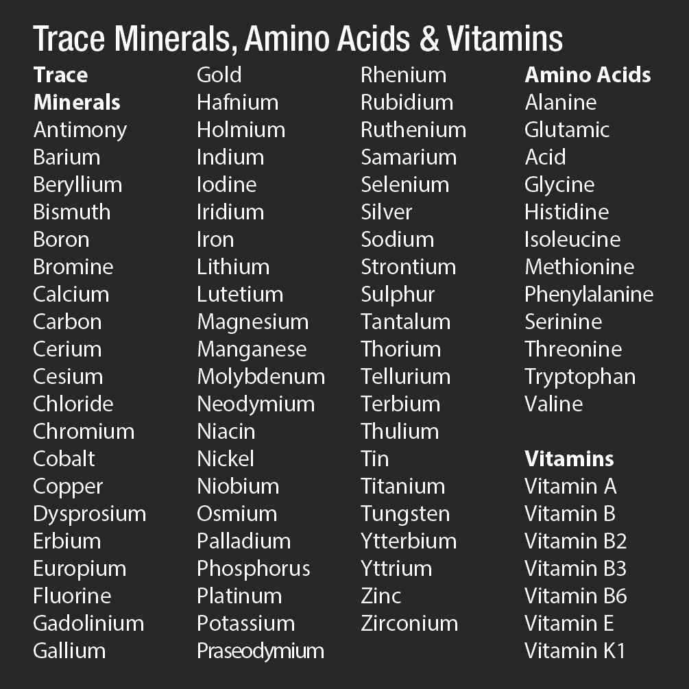 2oz Detox 100% Humic Minerals Concentrate
