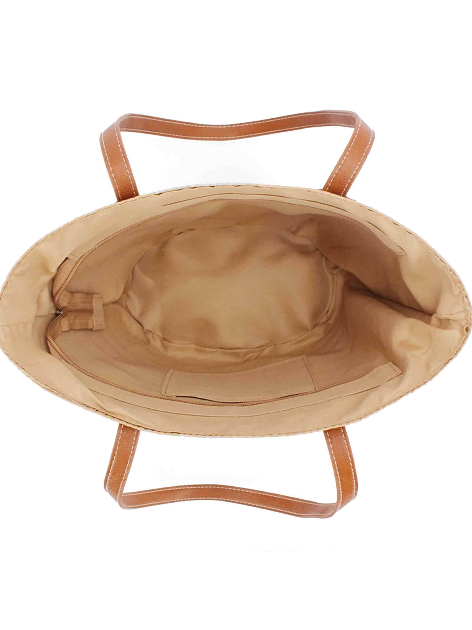 Flat Strap Trapezoid Tote DestGlow