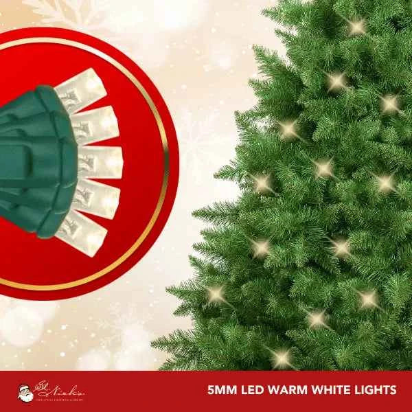 7.5 FT Green PVC Artificial Christmas Tree