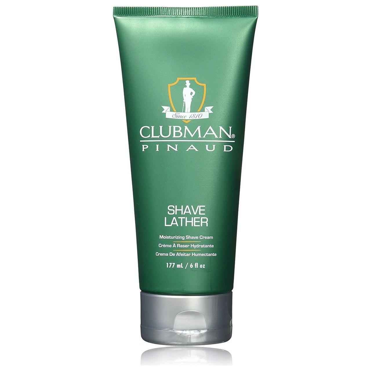 Clubman Pinaud Shave Lather Moisurizing Shave Cream 6 Oz