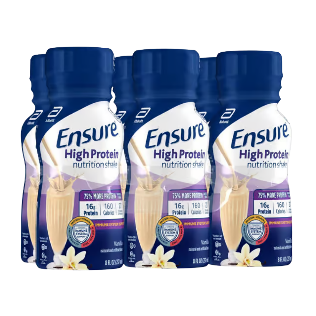 Ensure High Protein Nutrition Shake Vanilla (6 Pack) DestGlow