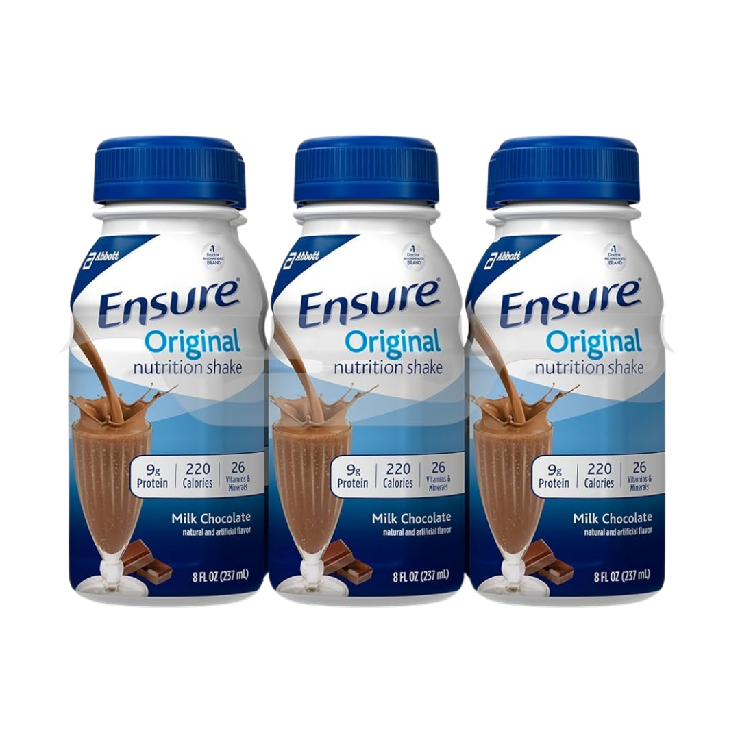 Ensure Original Chocolate Nutrition Shake (24 Pack) DestGlow